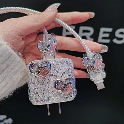 Shining Heart Charger Case