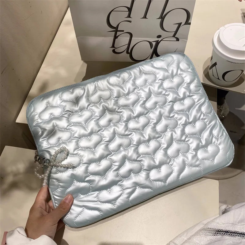 Hearts Pattern Macbook Air Bag
