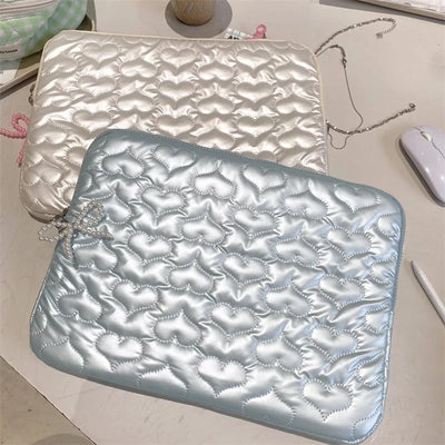Hearts Pattern Macbook Air Bag
