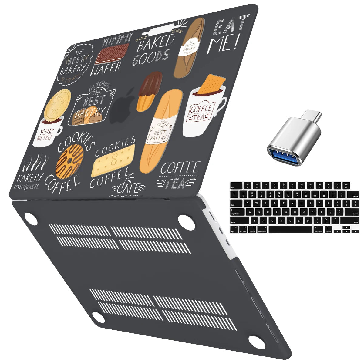 Blue Butterfly Crystal Case for MacBook