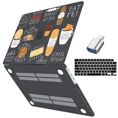 Blue Butterfly Crystal Case for MacBook