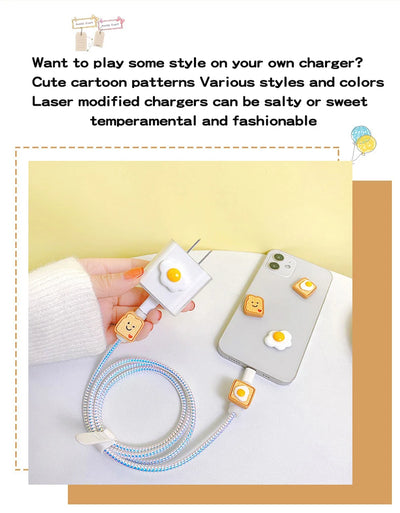 Egg Pattern Charger Case