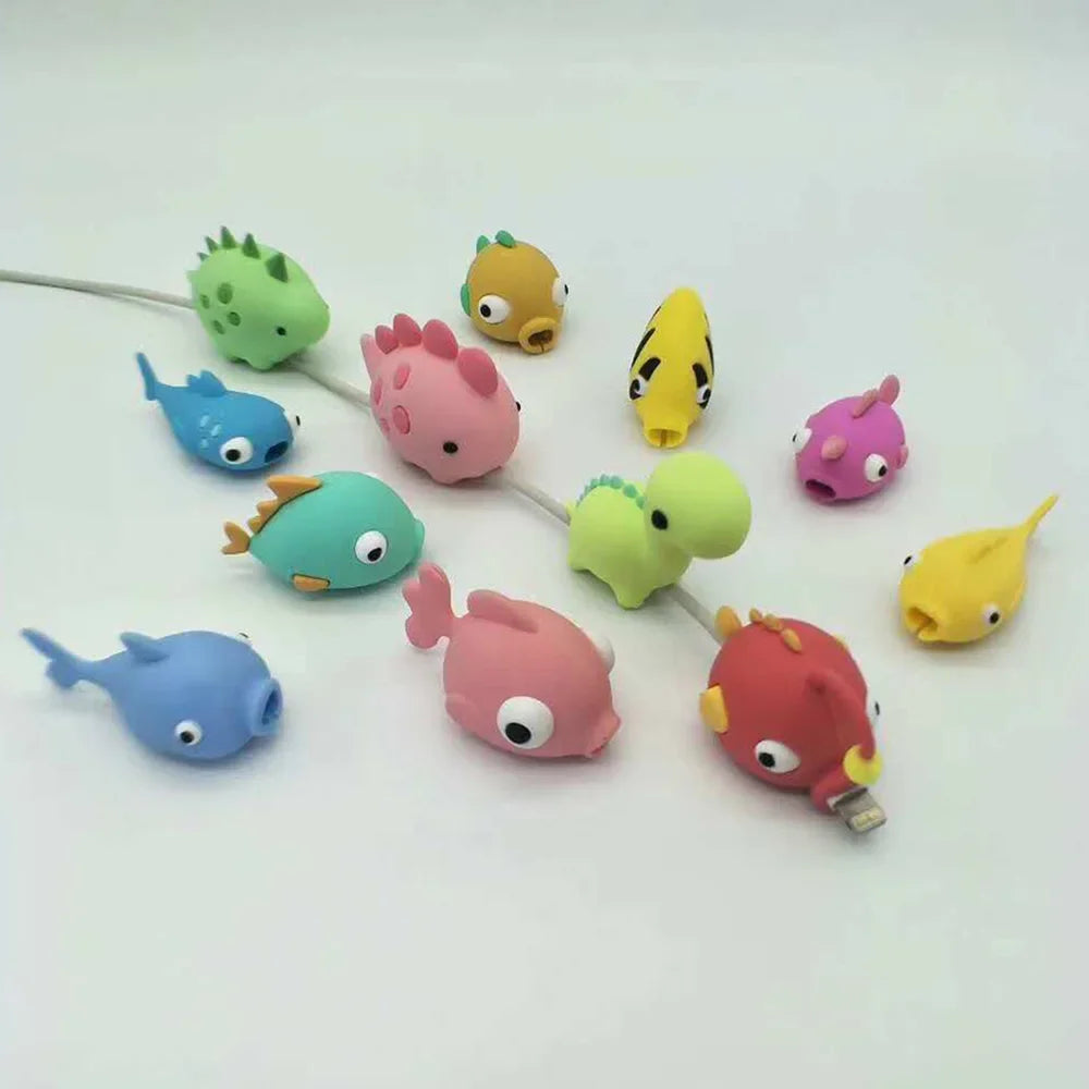 Cute Fish Data Cable Protector Cover