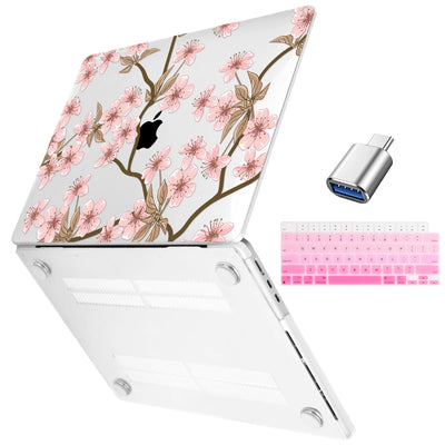 Blue Butterfly Crystal Case for MacBook