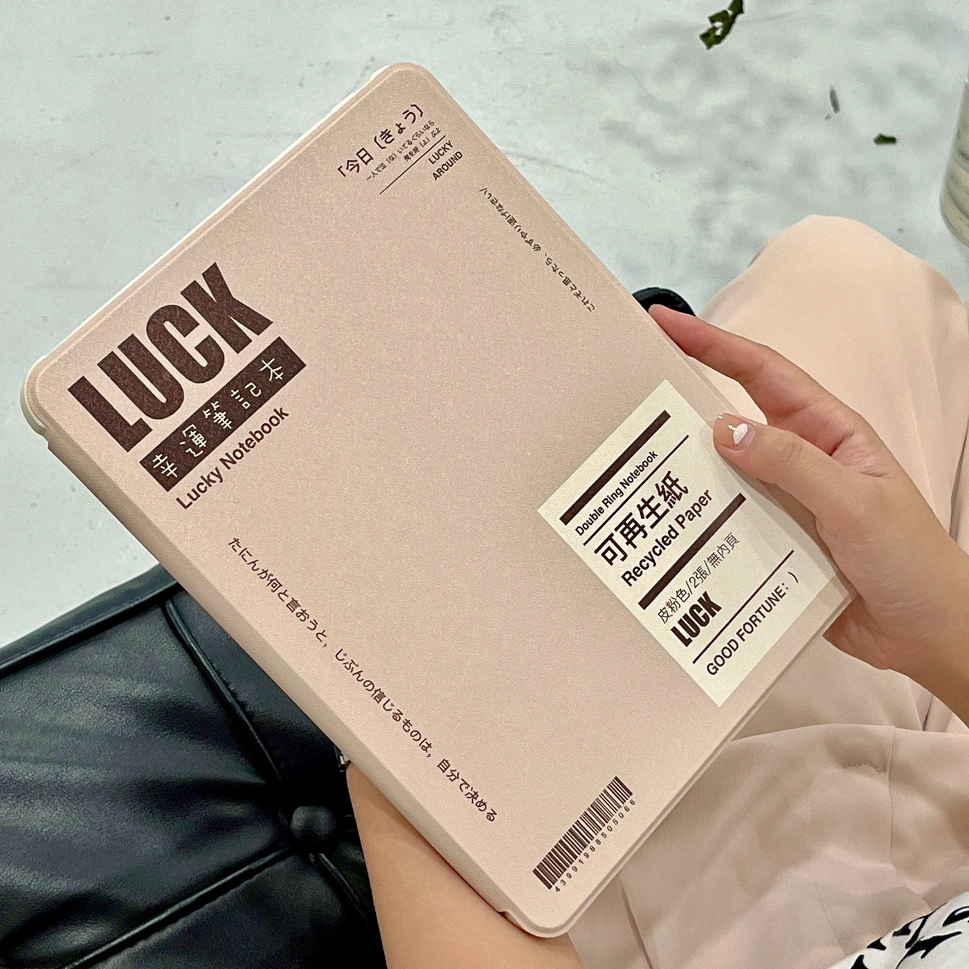 Cute notebook iPad Case
