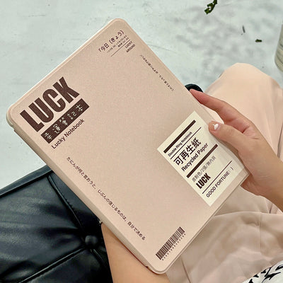 Cute notebook iPad Case