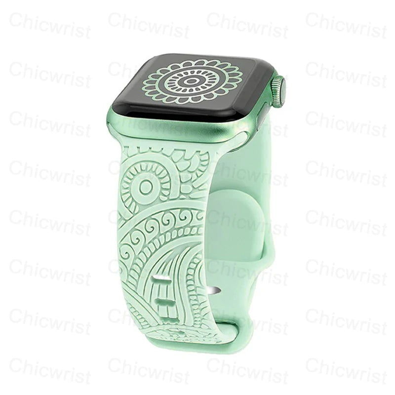 iWatch Engraved Strap