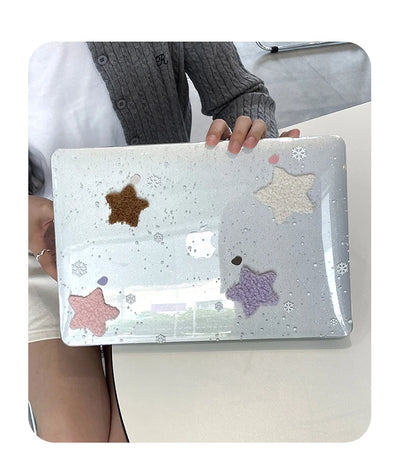 Macbook Air Bling Stars Cover