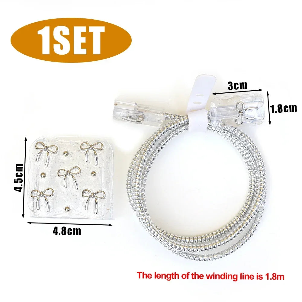 Bling Bowknot Charger Cover