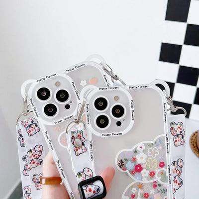 Cute Bear Cross-body Case