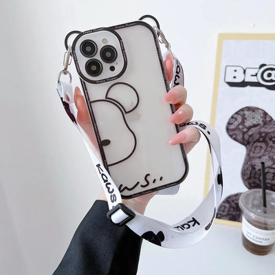 Cute Bear Cross-body Case