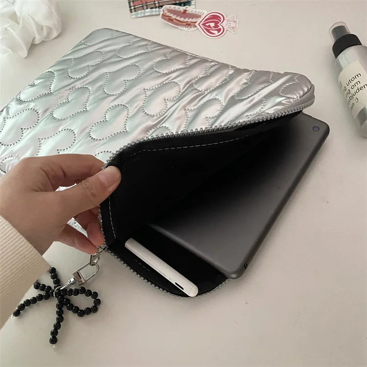 Hearts Pattern Macbook Air Bag