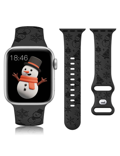 iWatch Christmas Floral Band