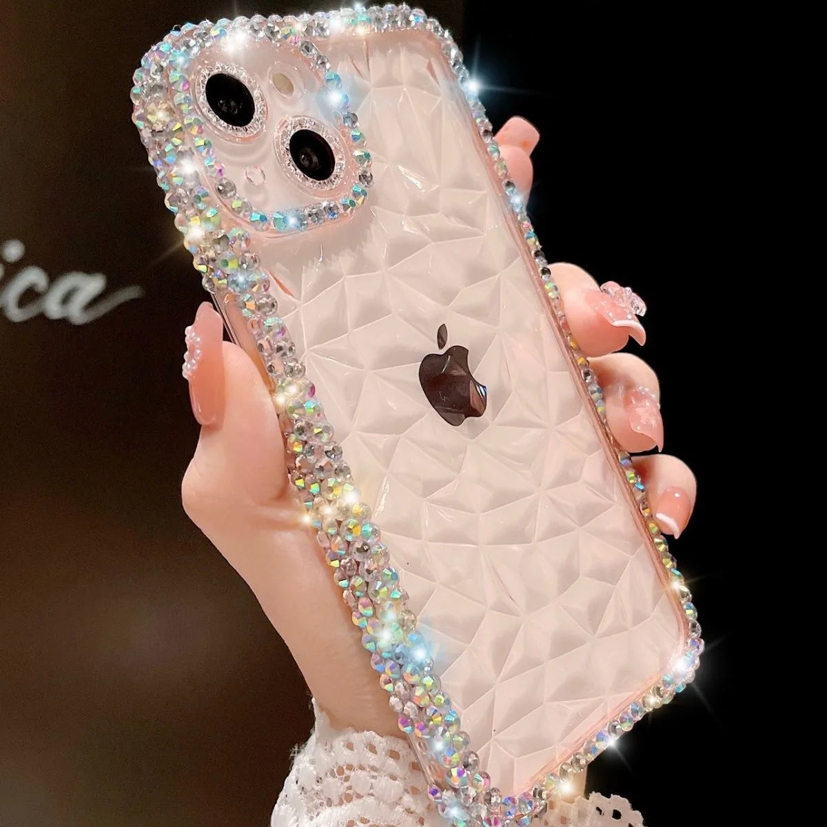 Diamond Glitter iPhone Cover
