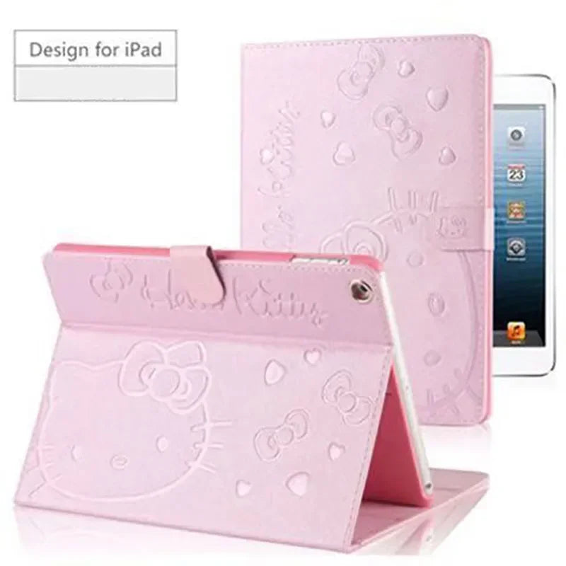 iPad Leather Kitty Cover