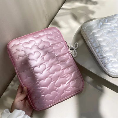 Hearts Pattern Macbook Air Bag