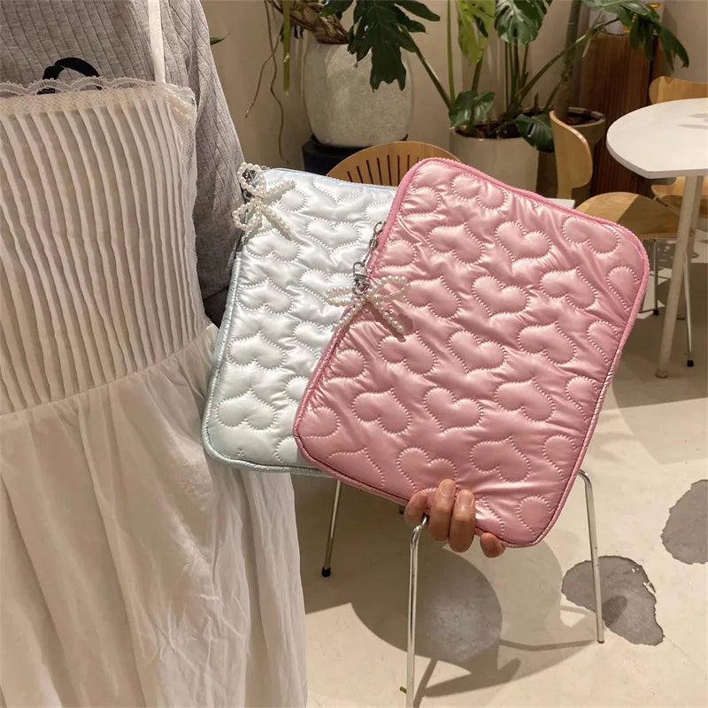 Hearts Pattern Macbook Air Bag
