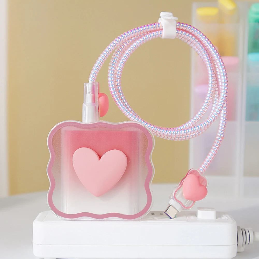 Shining Heart Charger Case