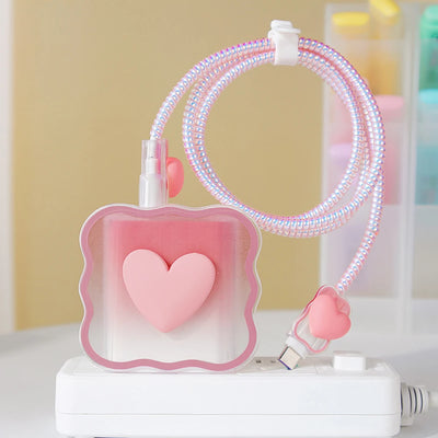Shining Heart Charger Case