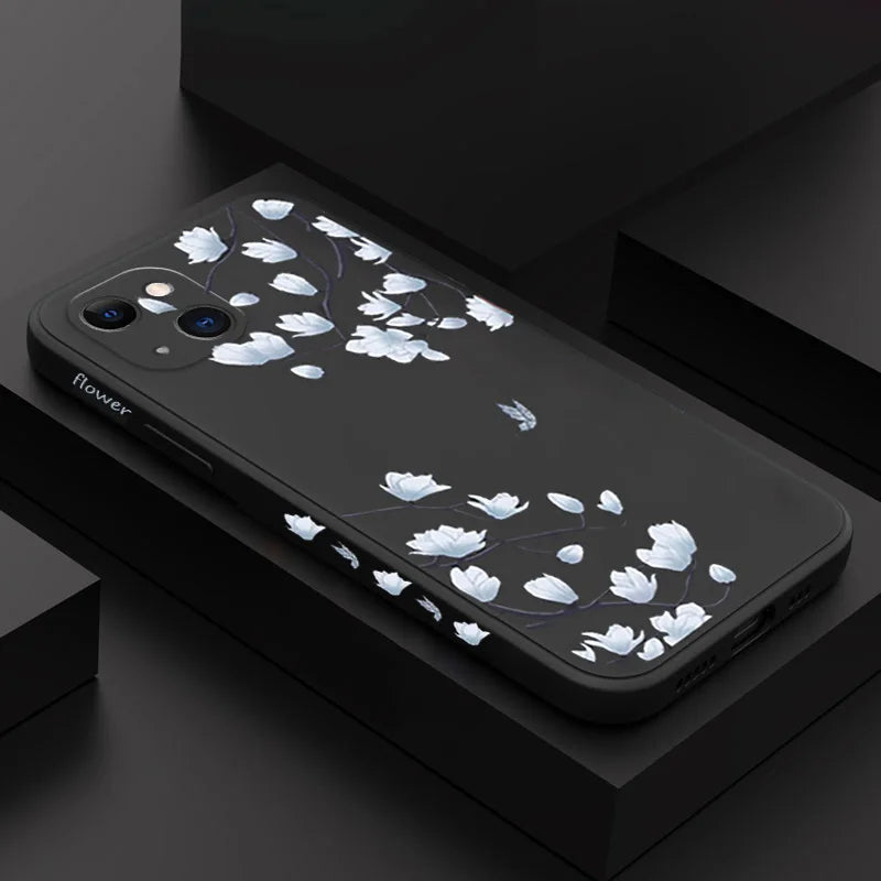 Flower Silicone iPhone Case