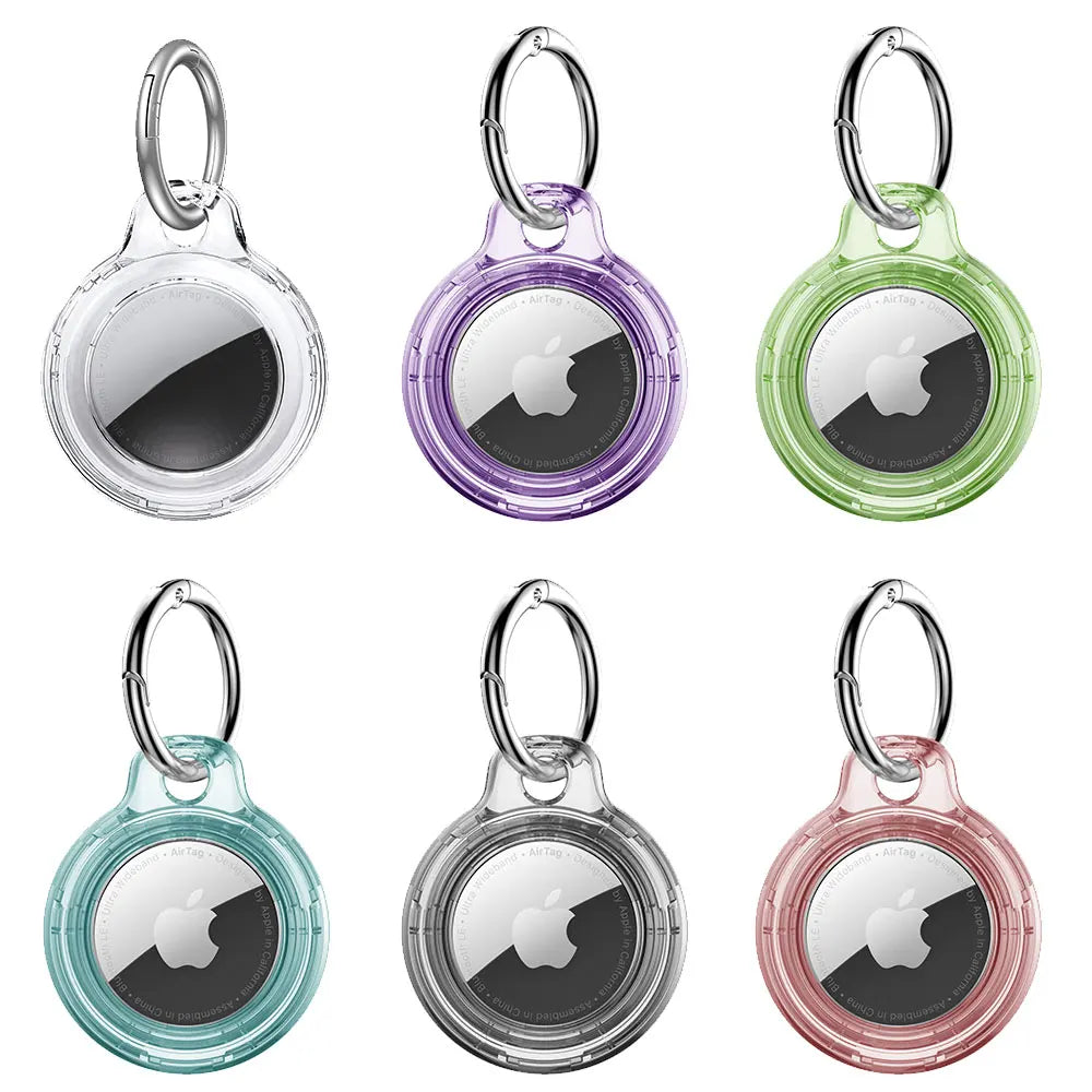 Transparent Airtags  Key-chain