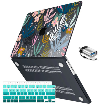 Blue Butterfly Crystal Case for MacBook