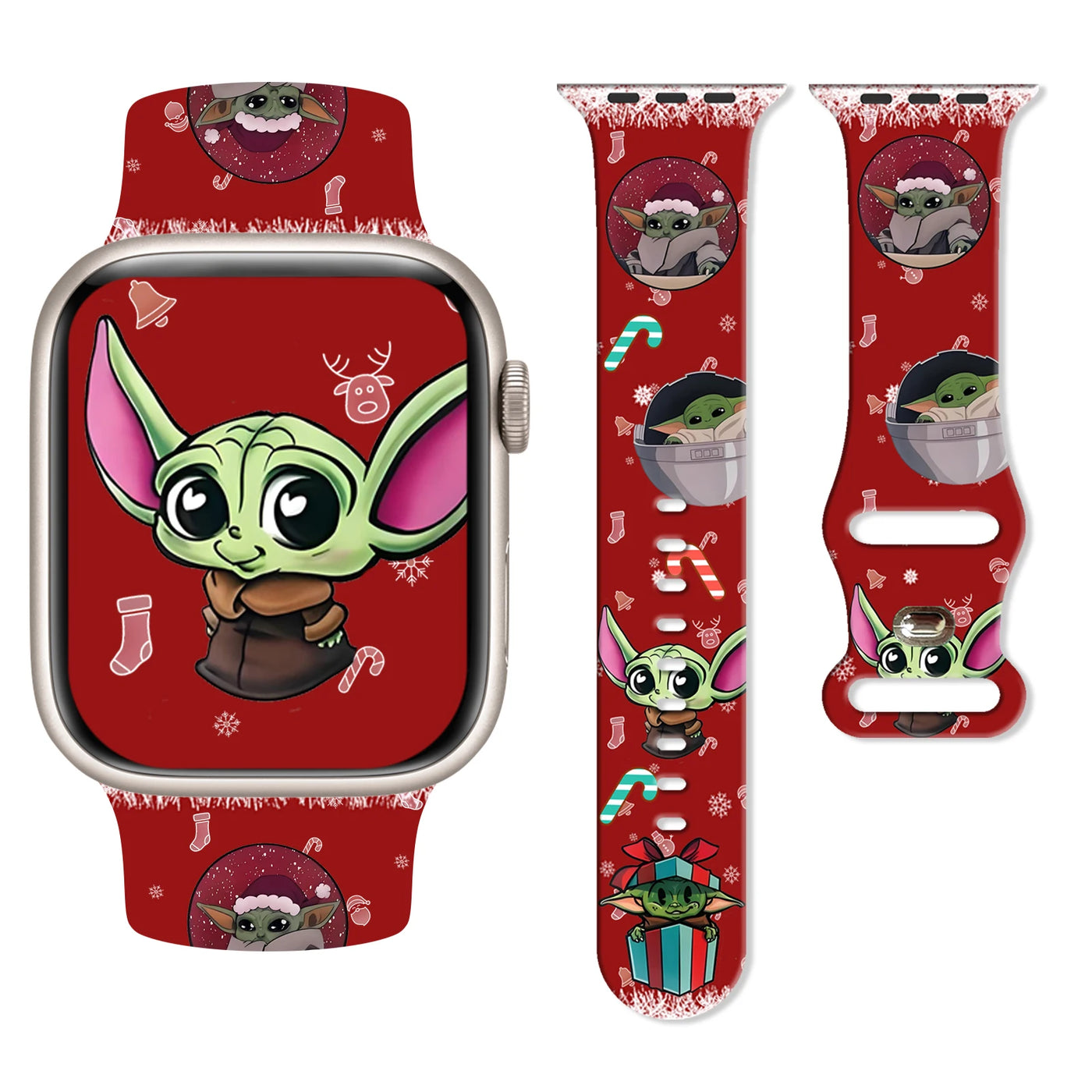 Yoda Christmas iWatch Strap