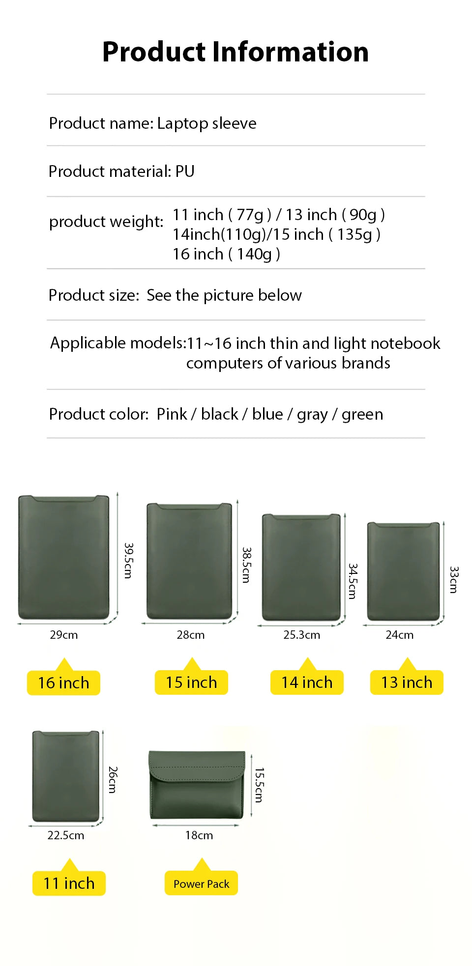 Macbook Bag Cover