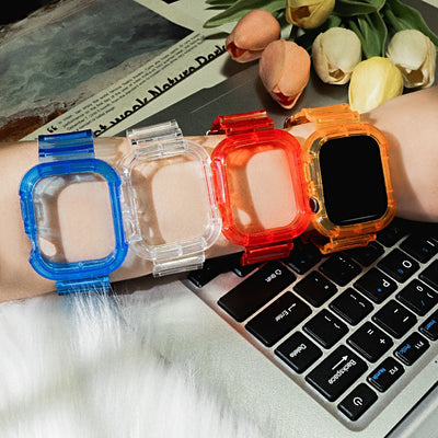 Transparent iWatch Band & Case