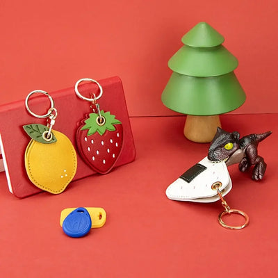 Cute Fruits Airtag Key-chain Cover