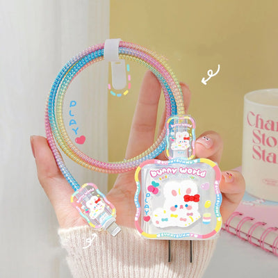 Rainbow Charger Cover