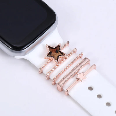 Diamond Decorative Rings iwatch Strap