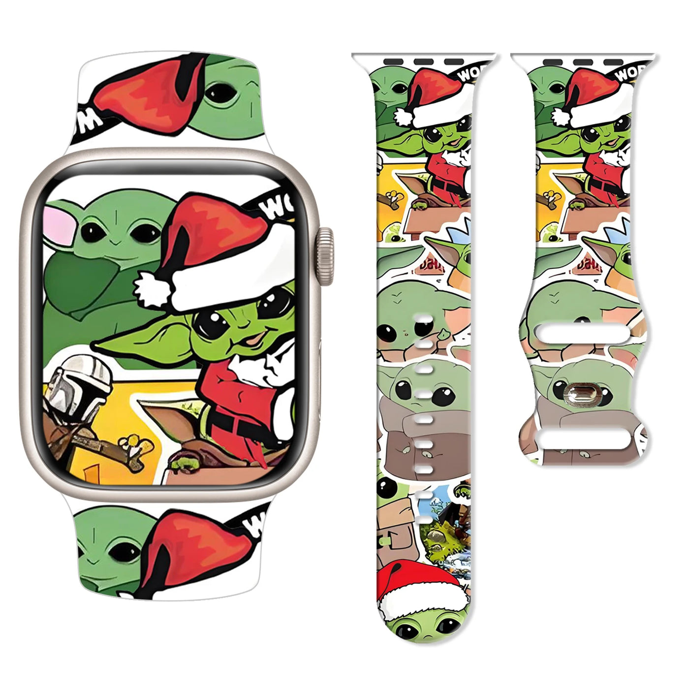 Yoda Christmas iWatch Strap