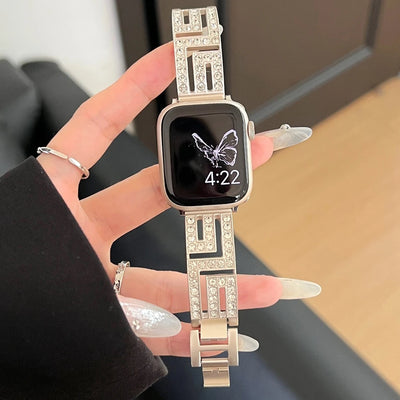 Luxury Diamond iWatch Bracelet