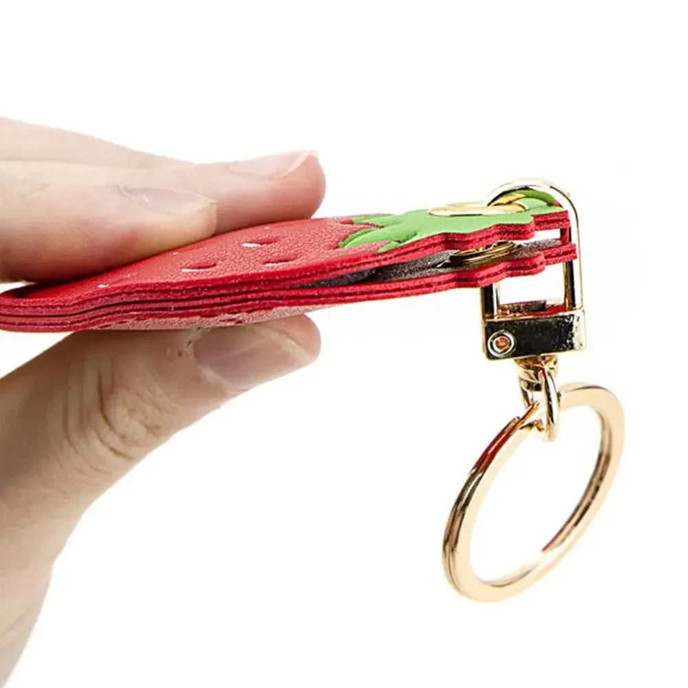 Cute Fruits Airtag Key-chain Cover