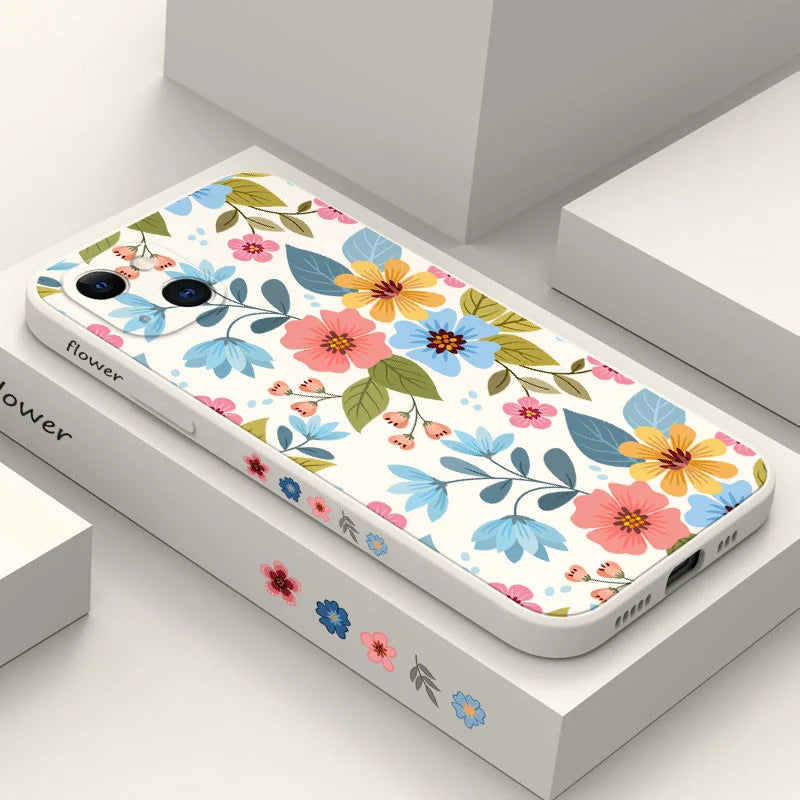 Flower Silicone iPhone Case
