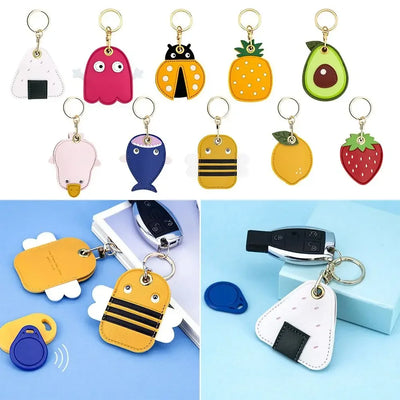 Cute Fruits Airtag Key-chain Cover