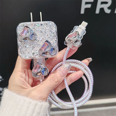 Shining Heart Charger Case