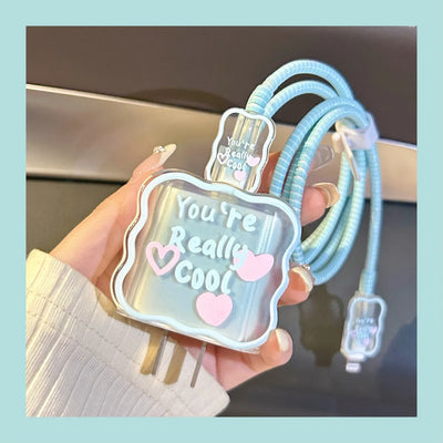 Cute Charger Protector Cover