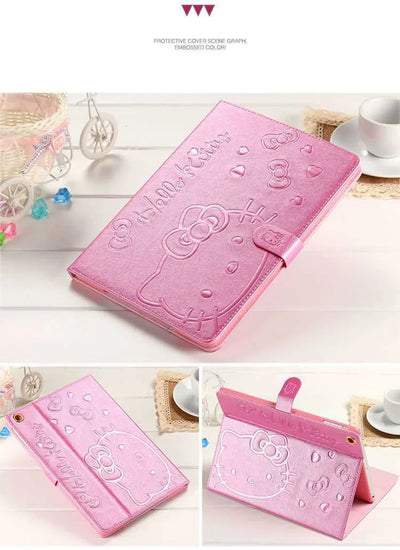 iPad Leather Kitty Cover