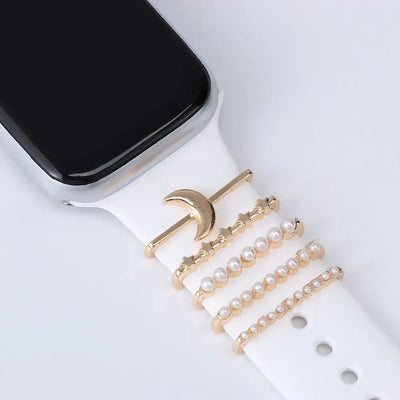 Diamond Decorative Rings iwatch Strap