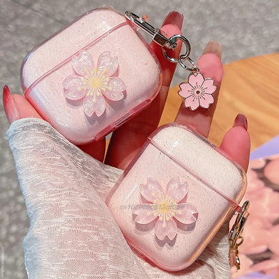 Sparkling Pink Cherry Blossom Cases
