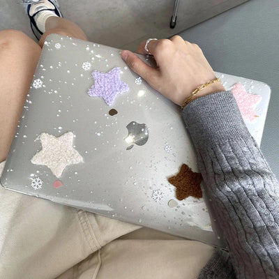 Macbook Air Bling Stars Cover