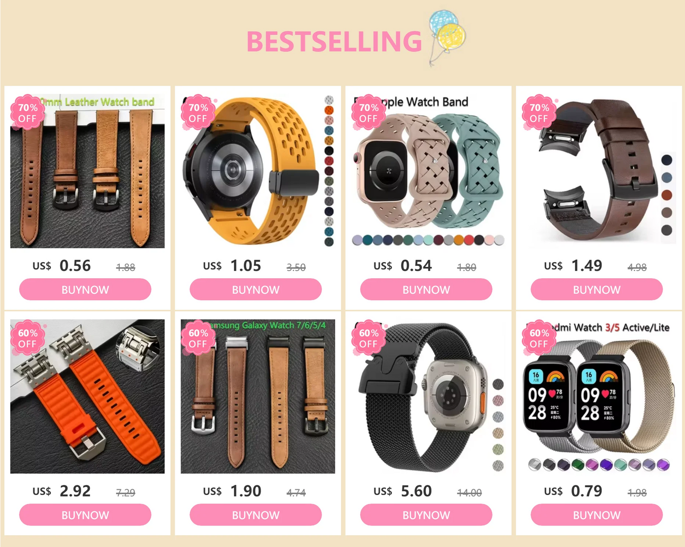 Transparent iWatch Band & Case