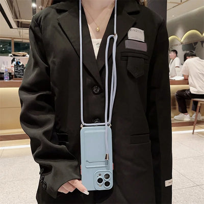 iPhone Cover with Card Bag