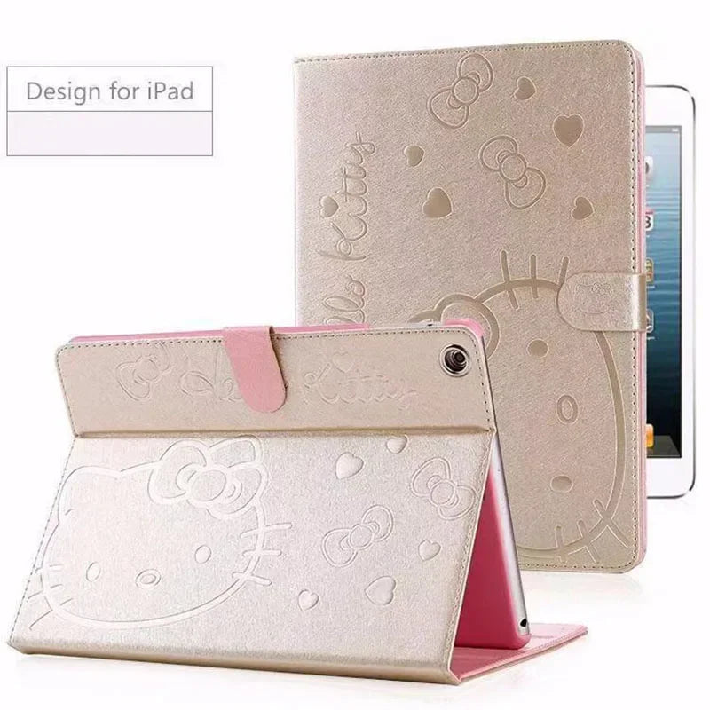 iPad Leather Kitty Cover