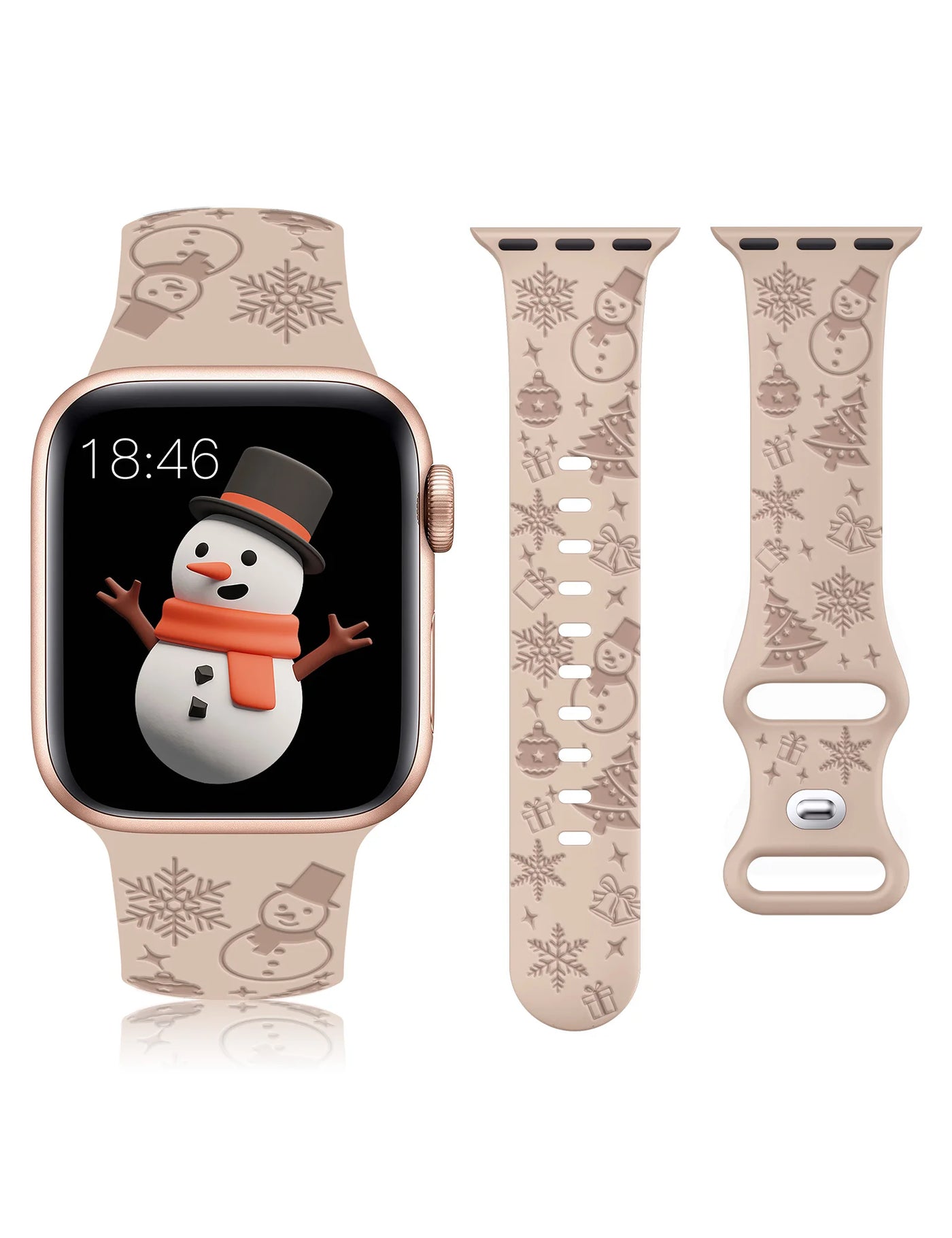 iWatch Christmas Floral Band