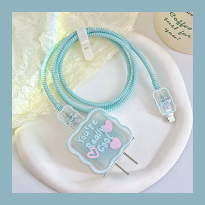 Cute Charger Protector Cover