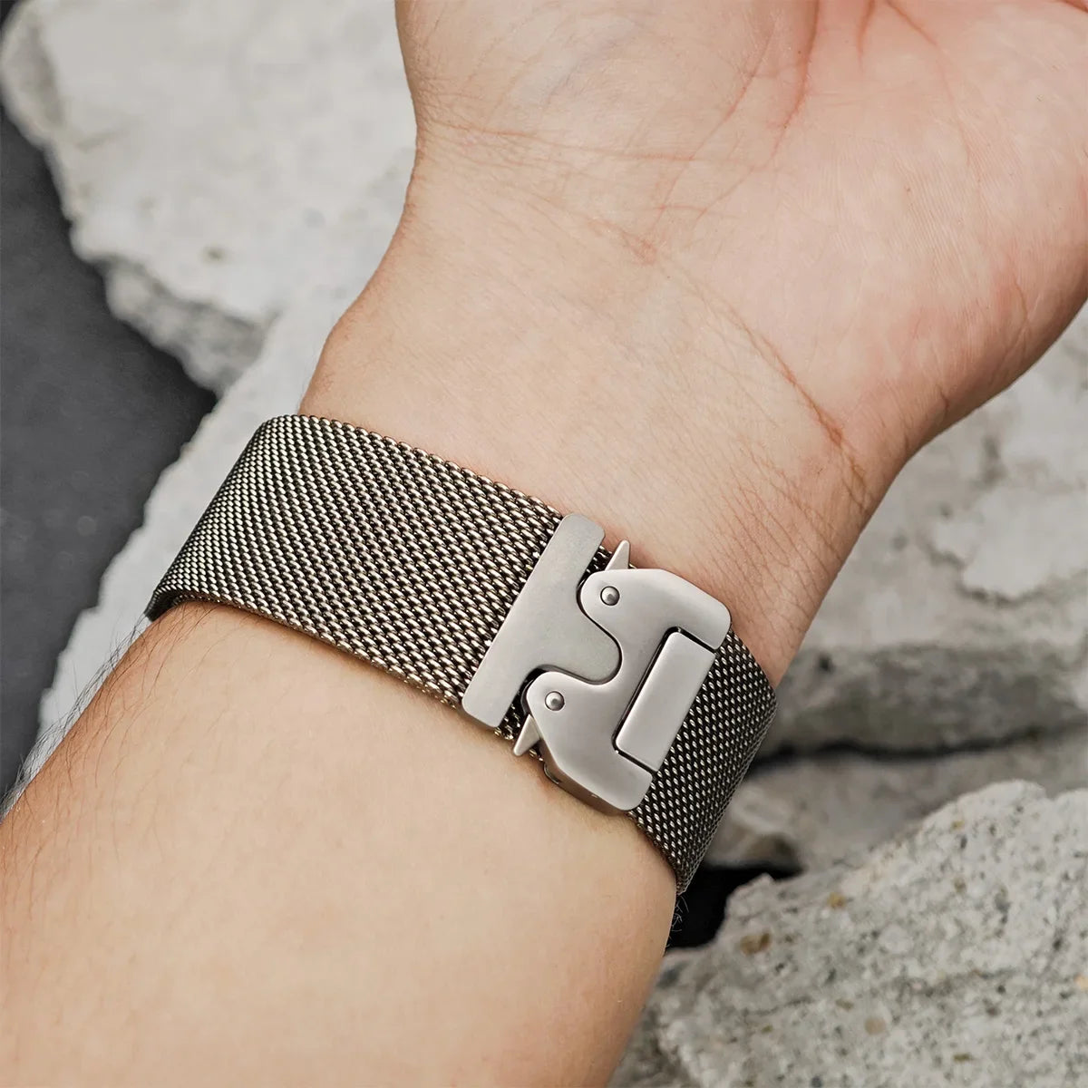 Milanese Case+Strap for Apple Watch