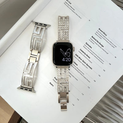 Luxury Diamond iWatch Bracelet